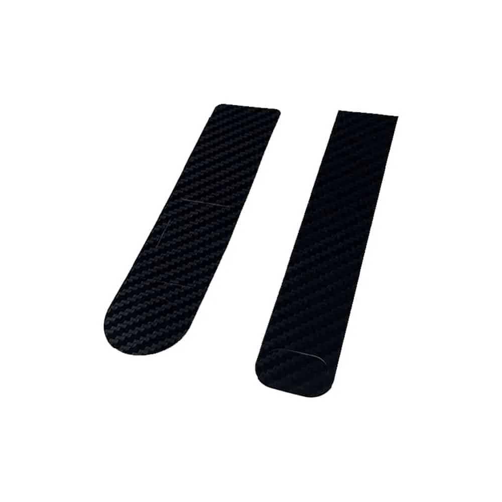 Carbon-effect stickers for Xiaomi display and accelerator