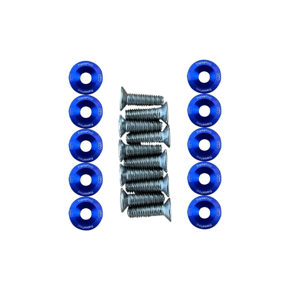 Arandelas de cubierta x10 (8 colores)