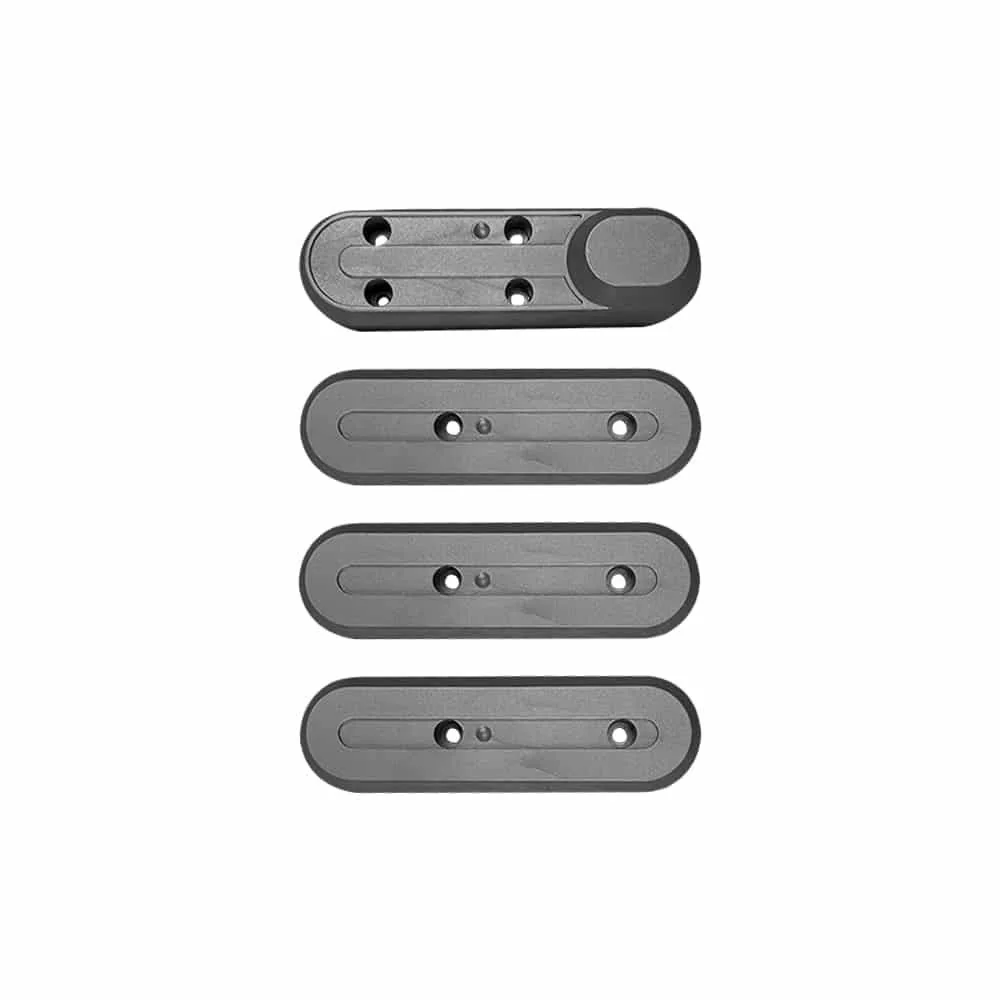 Lote de 4 tapas de tornillos de rueda Xiaomi M365 & M365 Pro - color negro