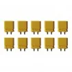 XT30 Male Solder Connectors - 10 pcs