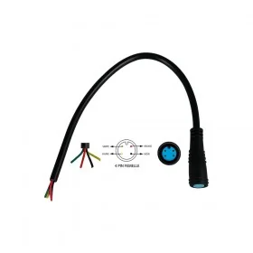 Conector estanco de 4 pines hembra