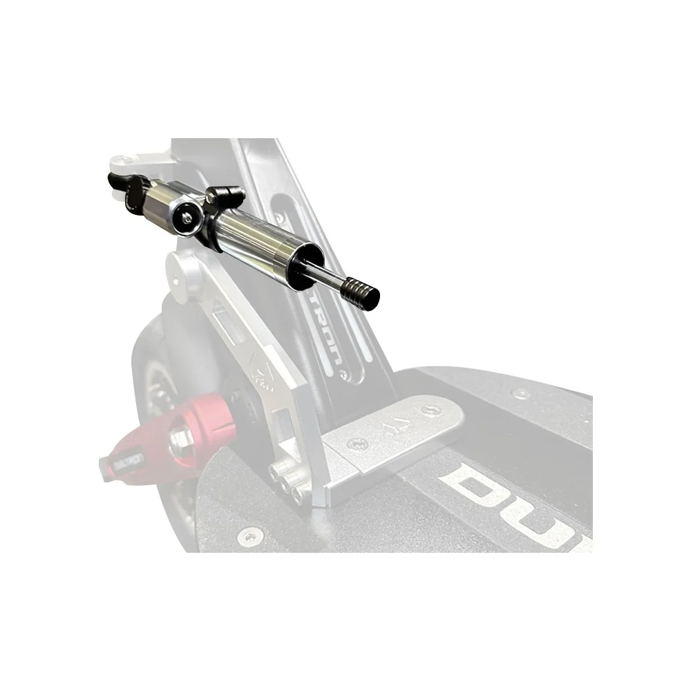 Steering shock absorber strut