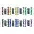 Deck washers x10 (8 colors)