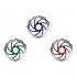 Disque de frein R6 160mm entraxe 48mm (3 couleurs)