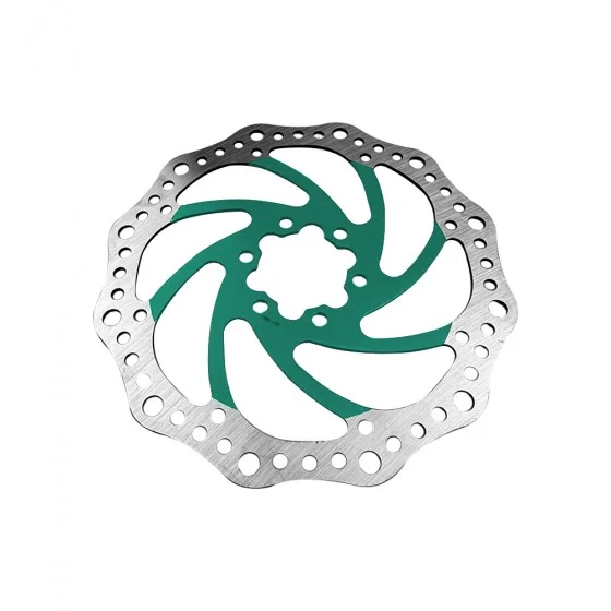 Disque de frein R6 140mm entraxe 44mm vert