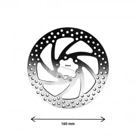 Bremsscheibe 160 mm 2,8 mm Lochabstand 44 mm