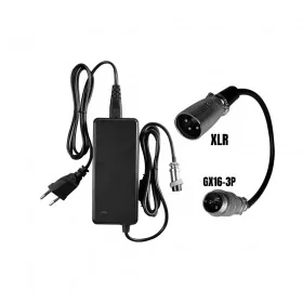 PACK Cargador 36V ➡️ 42V / 2A (conector XLR)