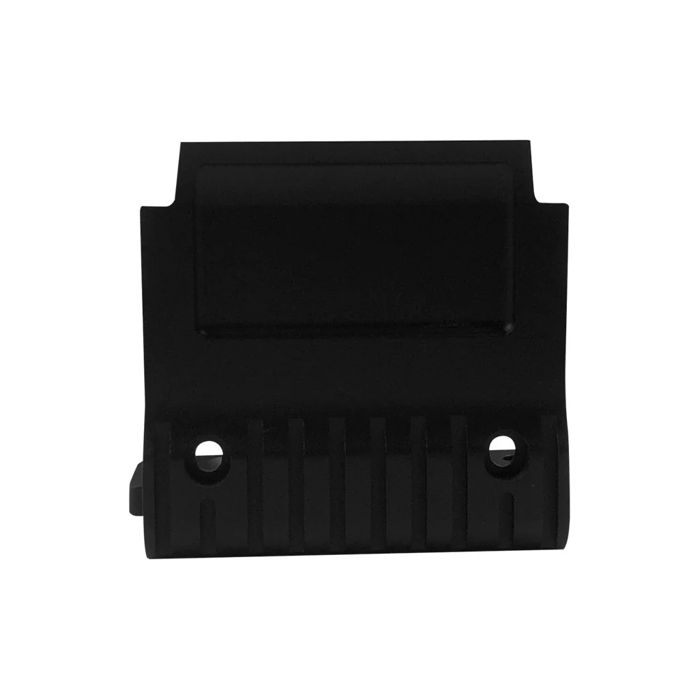 Anodisierte Dualtron-Decksplatte schwarz